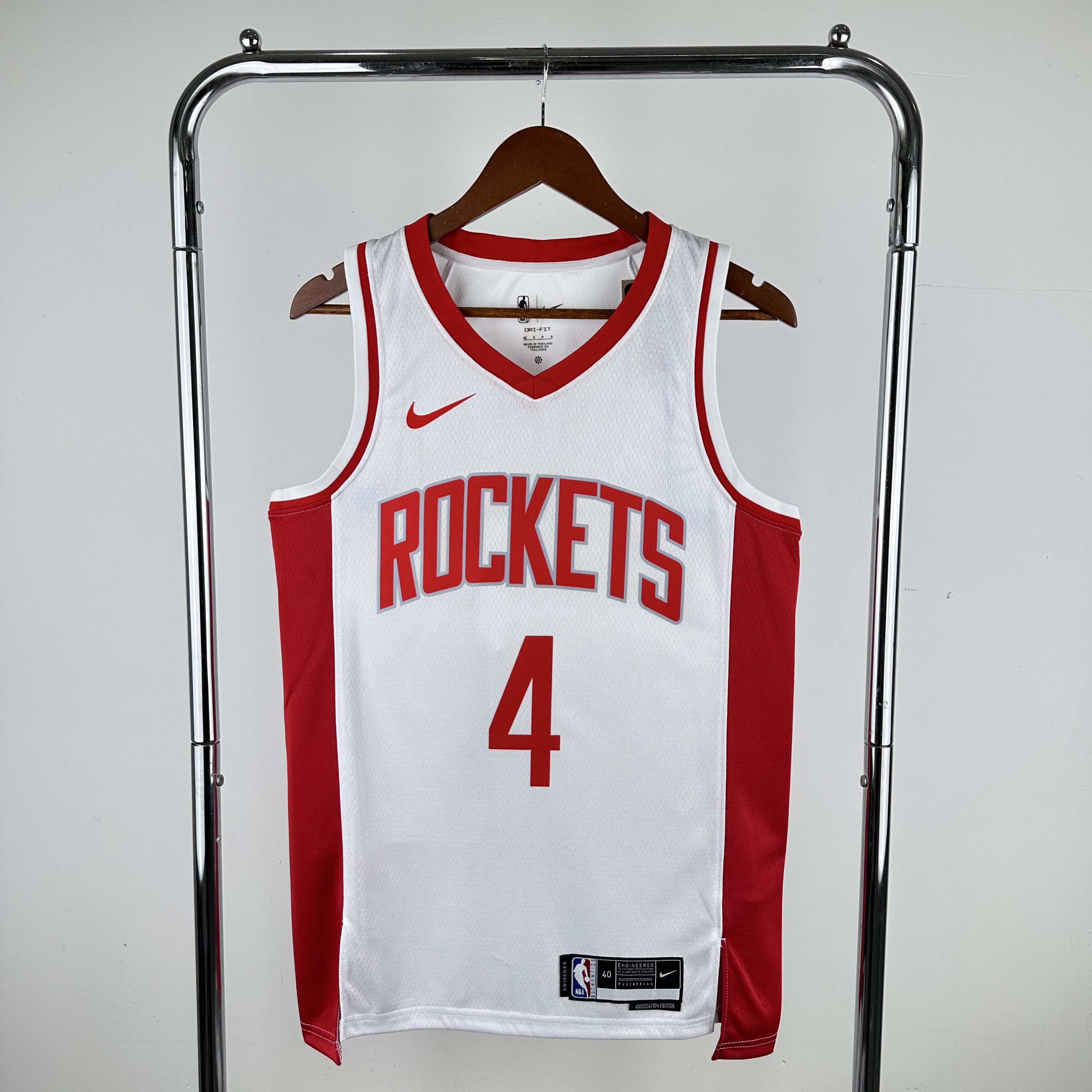 Men Houston Rockets #4 Green White Nike 2024 NBA Jersey